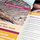 Flyer für eine Zahnarztpraxis